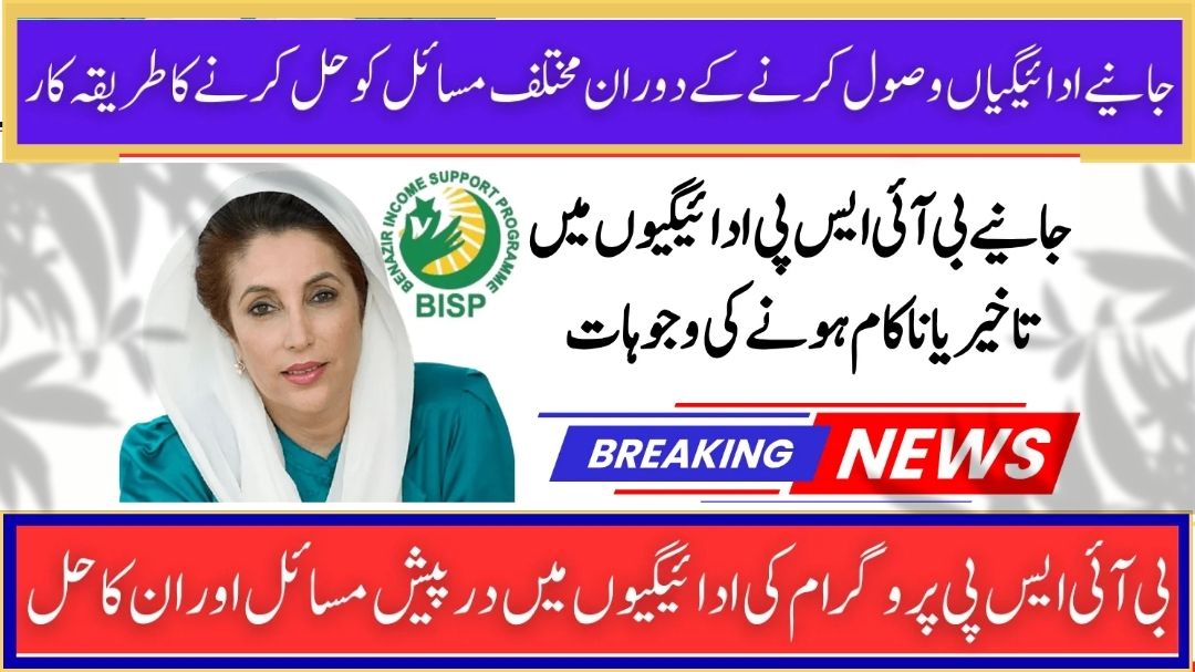 8171 BISP Payment Issues