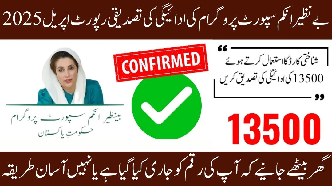 Benazir Income Support Program Payments