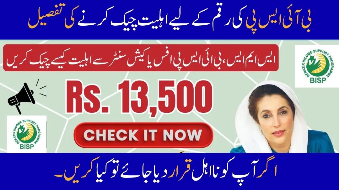BISP Eligibility Check Online – May 2025 Update