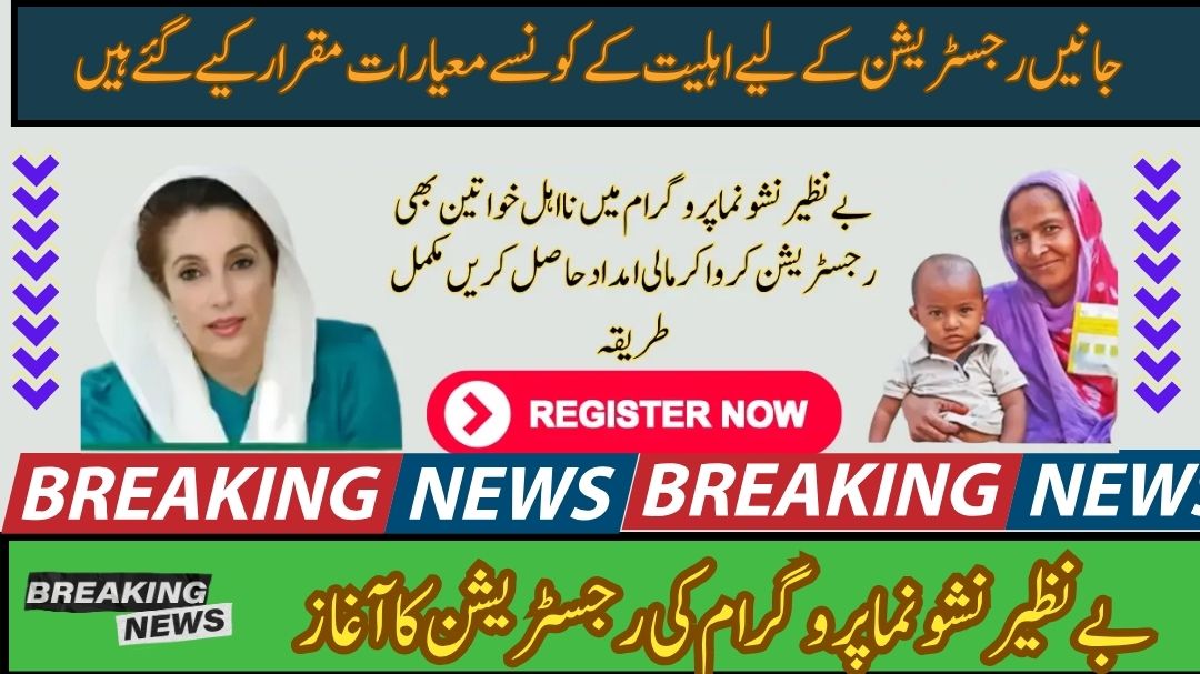 The 2025 Benazir Nashonuma Program How Women Who Are Not Eligible Can Sign Up for the Upcoming Payment